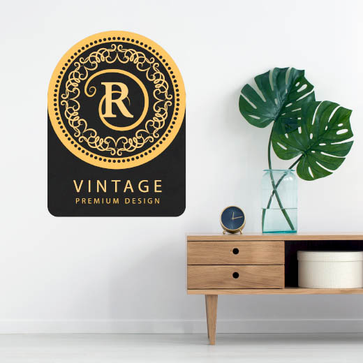 Adesivi da parete - A casa o in ufficio, in fiera...un elegante sticker da parete riuscirà a ravvivare subito l'ambiente. Materiali di alta qualità contraddistinguono questo sticker versatile e duraturo!