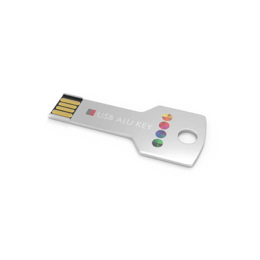 USB Key - La Chiavetta USB Key ha la forma di una chiave e dispone di tutta la memoria necessaria per i tuoi files!