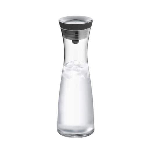 Decanter acqua - Con questo fantastico decanter puoi servire da bere ai tuoi ospiti acqua e bevande rinfrescanti: grazie al beccuccio basculante e al filtro, puoi aggiungere cubetti di ghiaccio e frutta e versare comodamente i liquidi nel bicchiere!