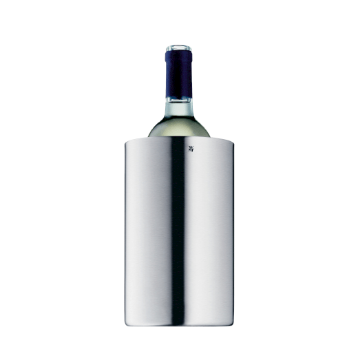 Accessori per Vino - Una raffinatissima collezione di utensili WMF 
per vino che comprende anche un cestello 
termico per il vino e un tappo per bottiglia riutilizzabile.