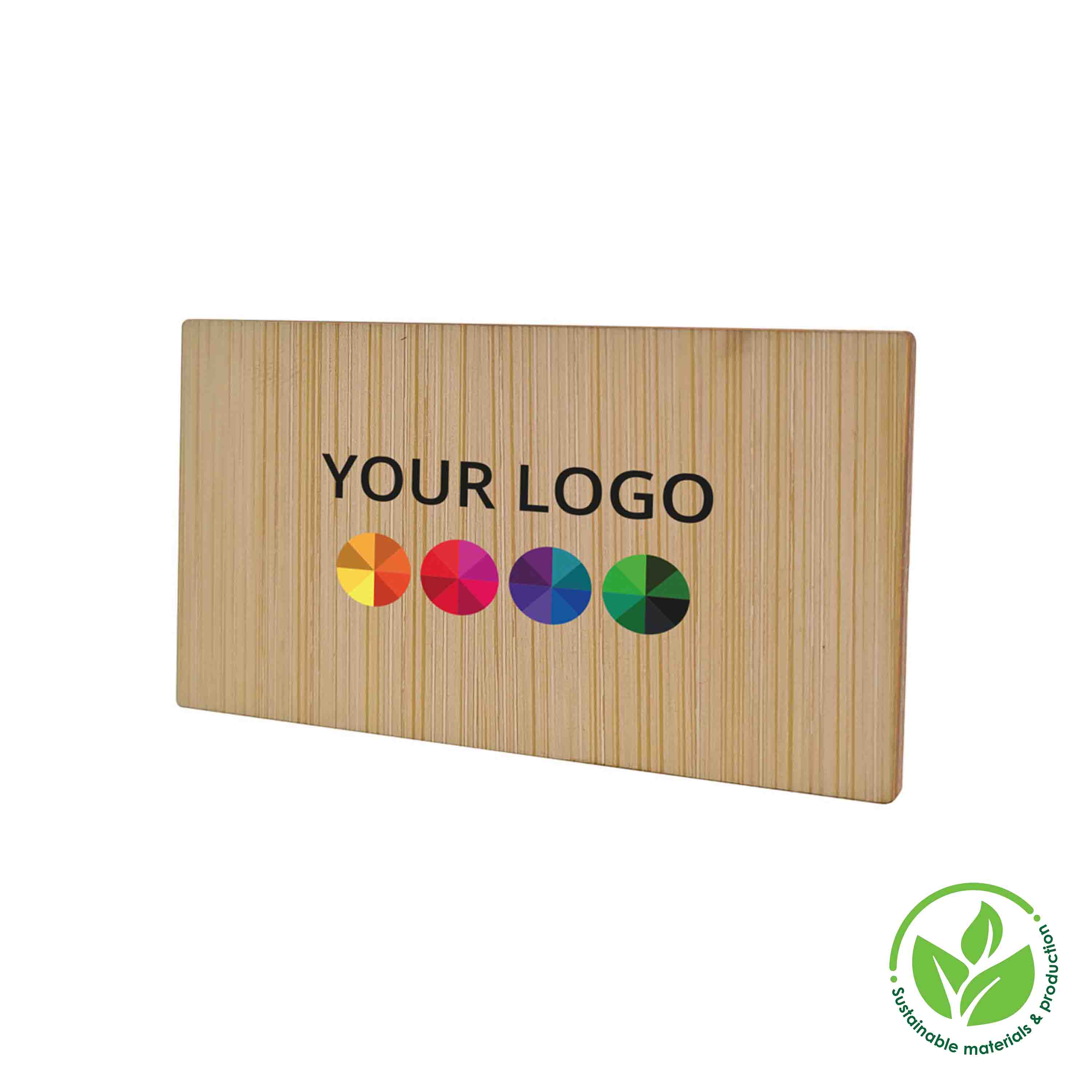 Badge Bamboo Rettangolo