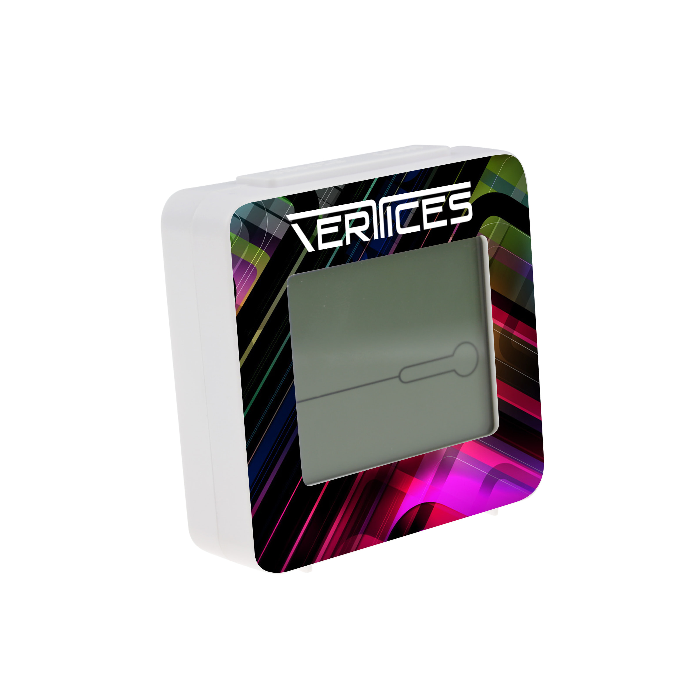 Orologio Denver REC-34 bianco - Personalizzabile con una MaxPrint