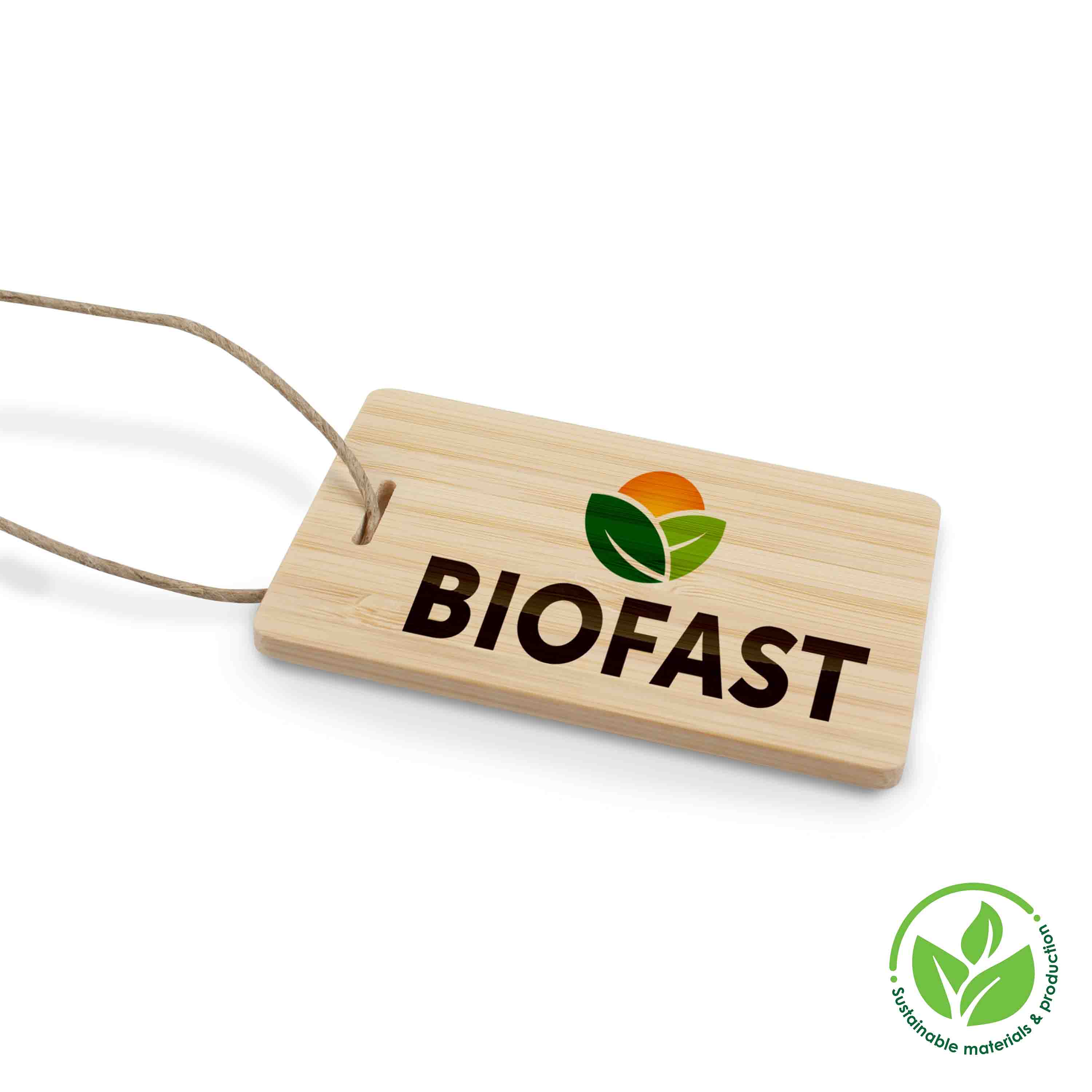 Eco Luggage Tag Bamboo