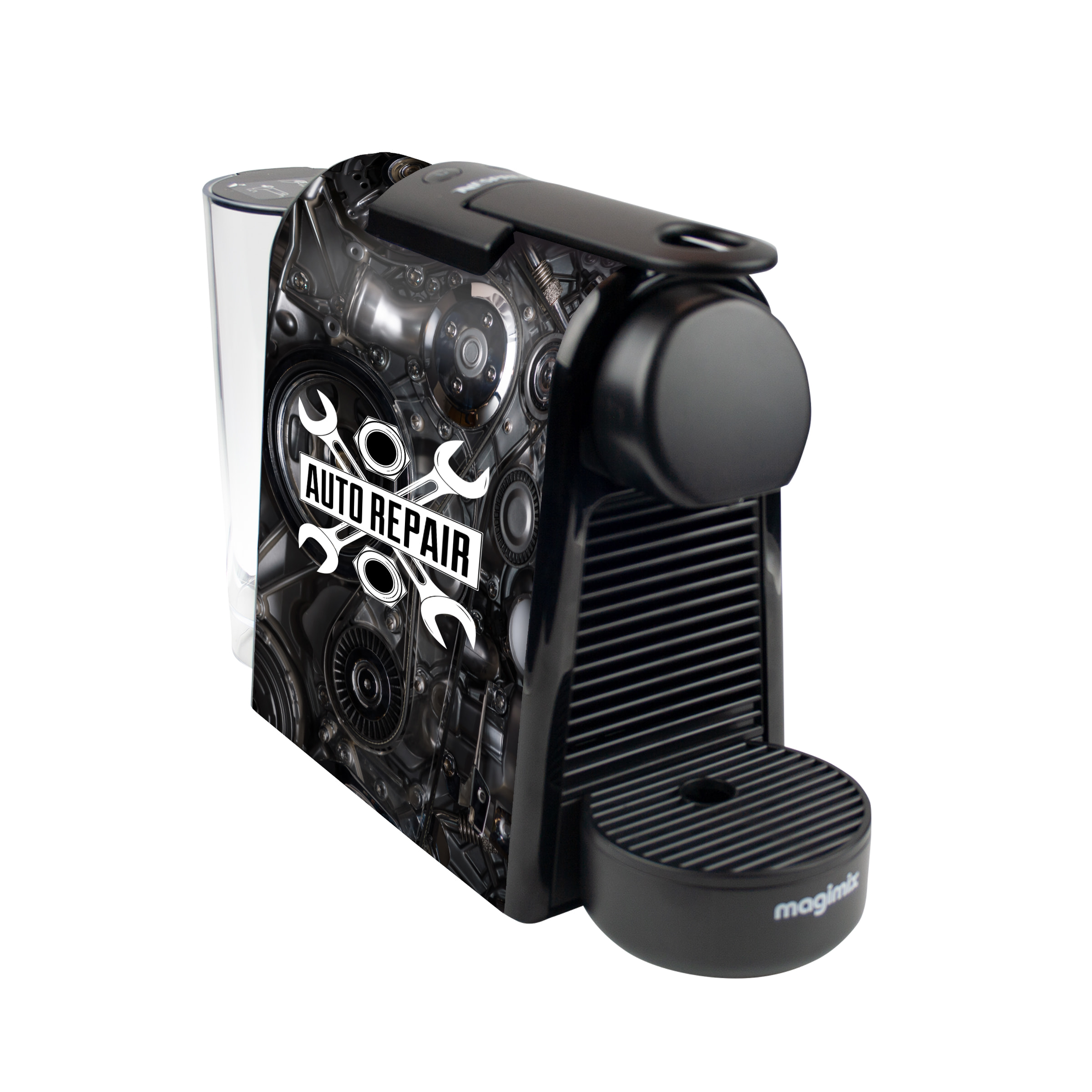 Nespresso Essenza Mini nera - Personalizzabile con una Max Print